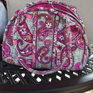 Vera Bradley pink paisley handbag